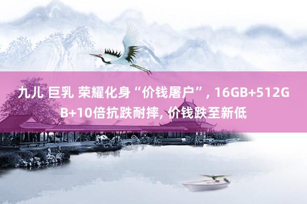 九儿 巨乳 荣耀化身“价钱屠户”， 16GB+512GB+10倍抗跌耐摔， 价钱跌至新低