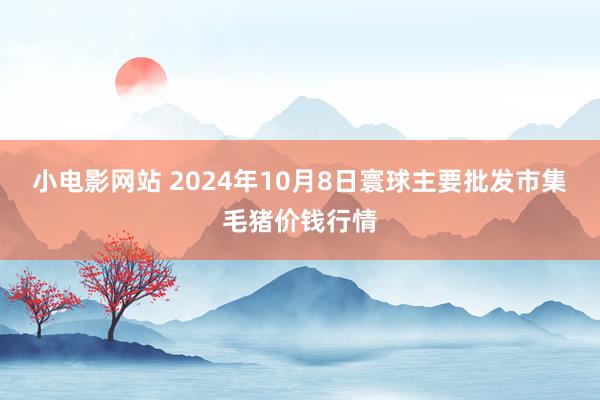 小电影网站 2024年10月8日寰球主要批发市集毛猪价钱行情